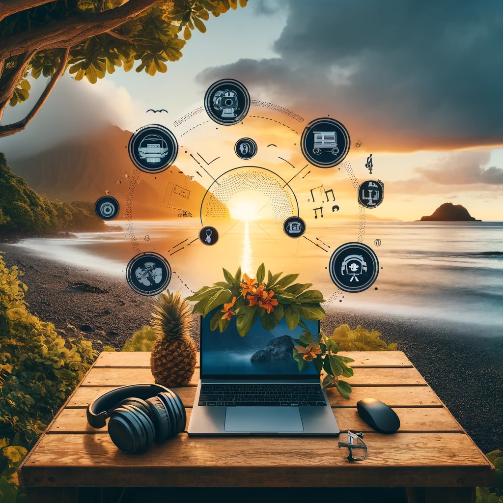 A printer with a paper jam in a cozy home office